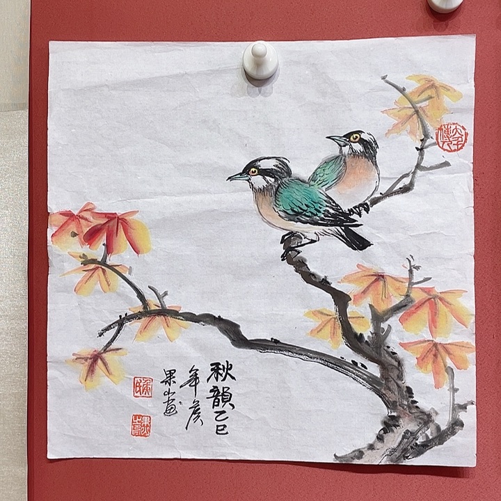 国画侯老师手绘作品