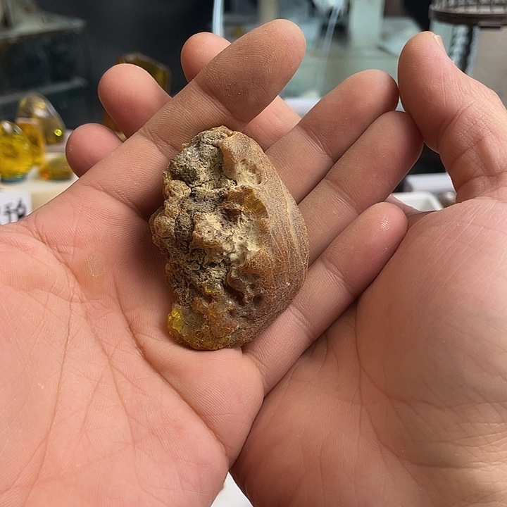 禾***子定制琥珀未镶嵌天然琥珀蜜蜡