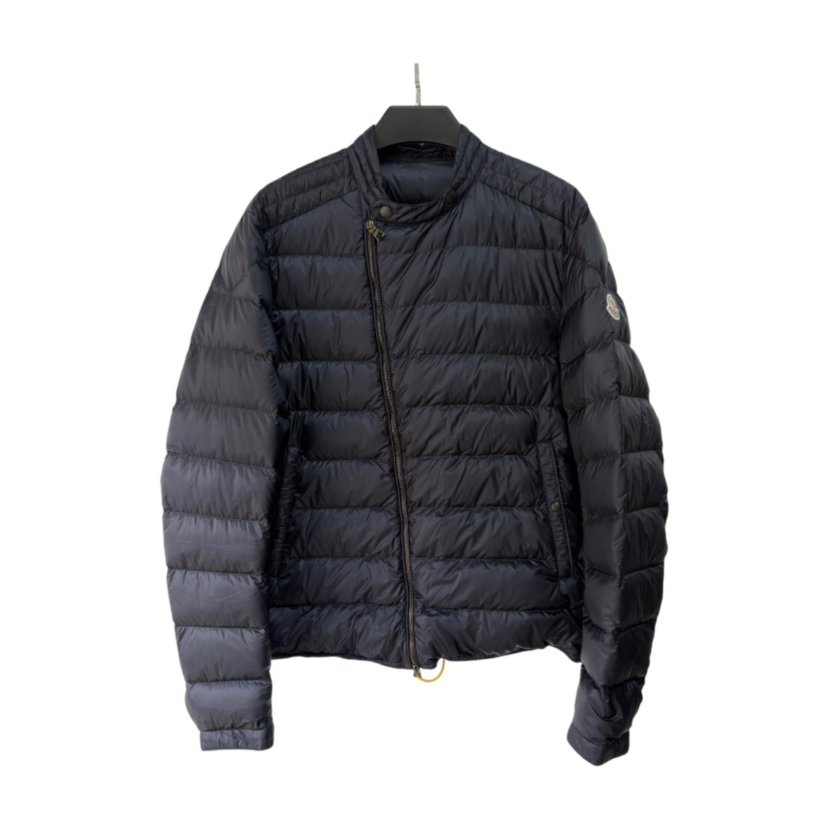 未使用 MONCLER 盟可睐斜拉链薄款羽绒服/3码/257117