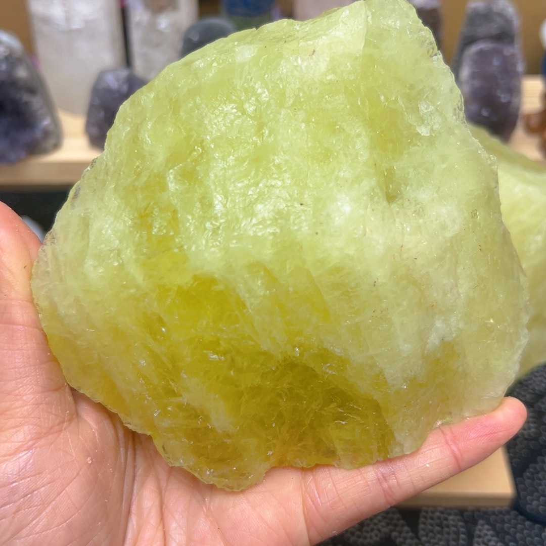 水晶水晶原石未镶嵌心*