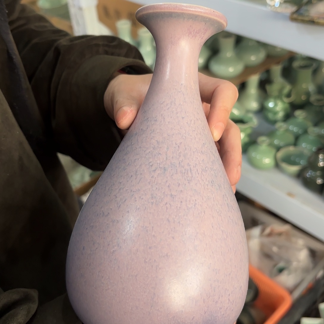 龙泉云间青瓷小米茶器