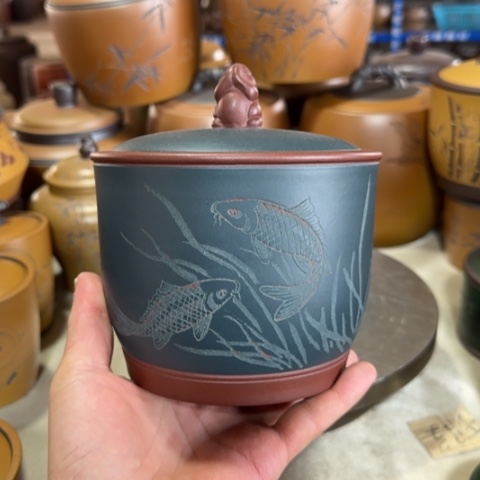 紫砂茶叶罐。。。。。。。。