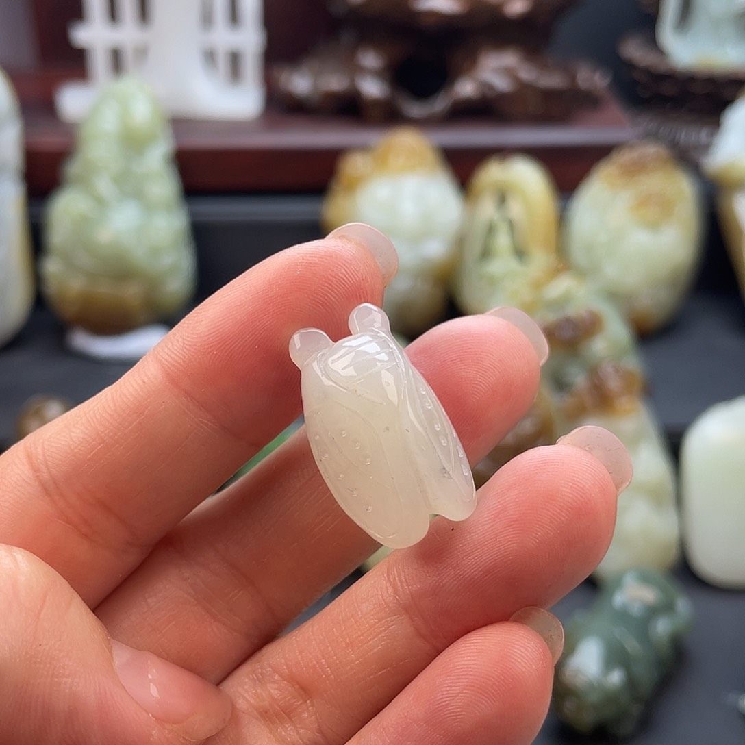 和田玉颈饰未镶嵌晨*