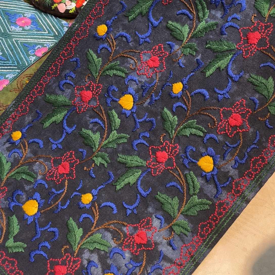 规格30.46刺子绣茶席