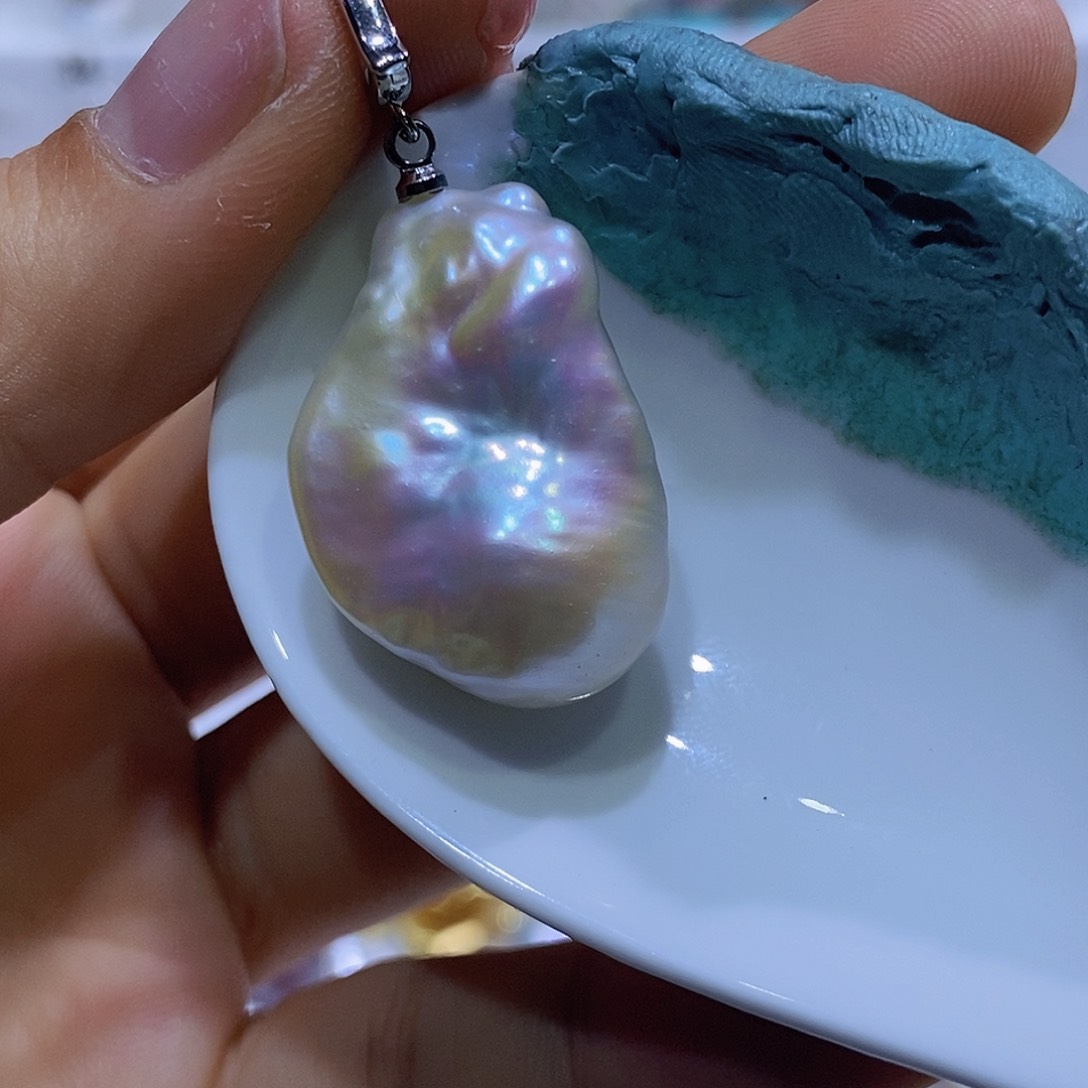 未镶嵌淡水珍珠吊坠