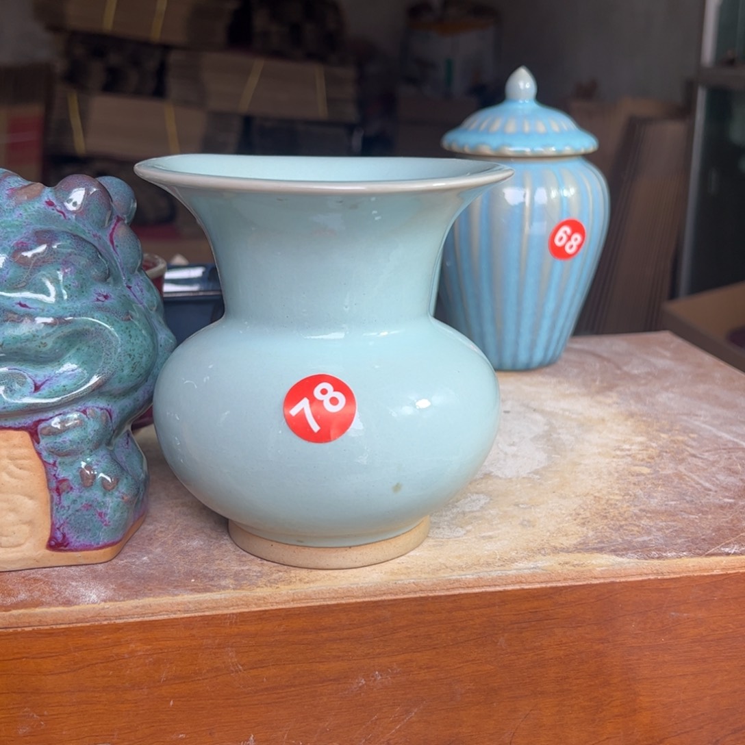 摆件郑家钧窑摆件微