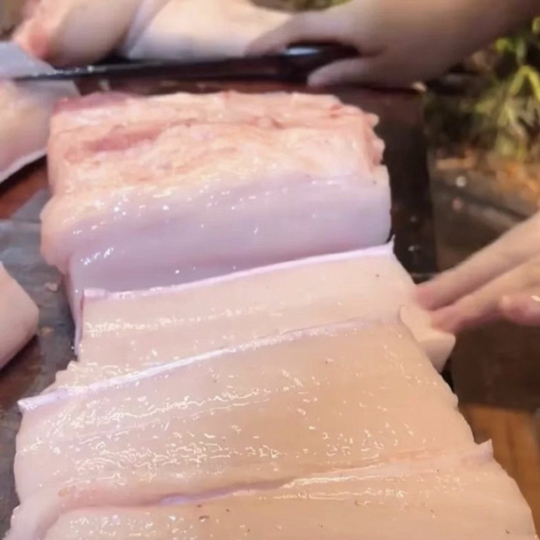 肥肉 农家土猪肉 一物一拍顺丰快递