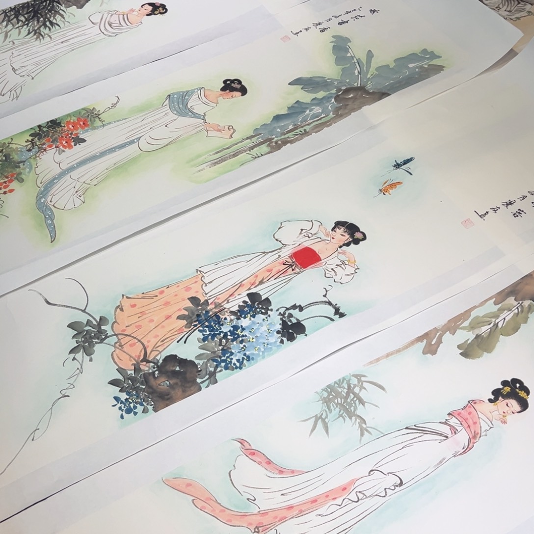 手绘作品 全场放漏