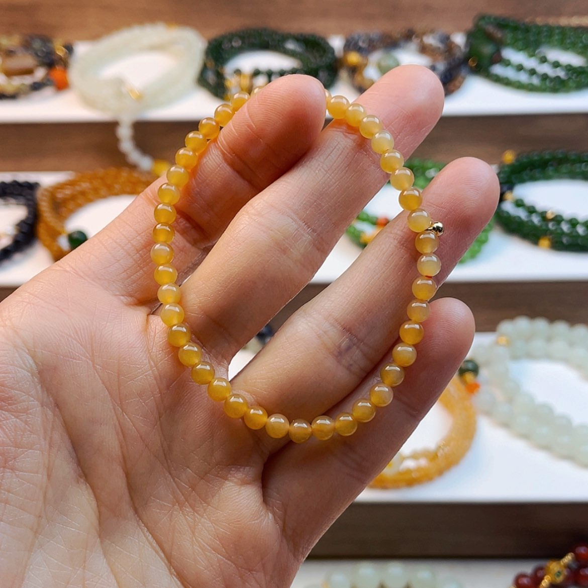 【闪购商品】和田玉手串未镶嵌