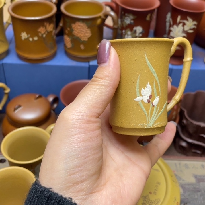 紫砂茶杯紫砂主人杯