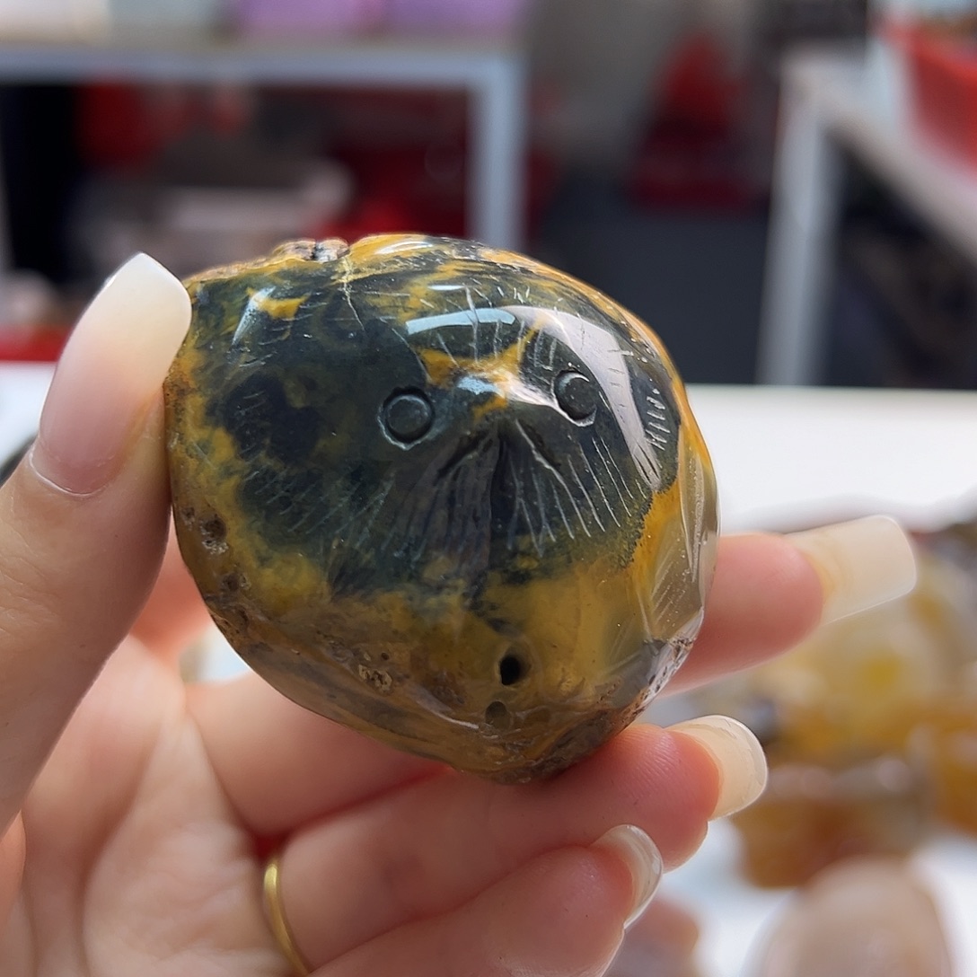 玛瑙/玉髓未镶嵌吊坠(不含链)