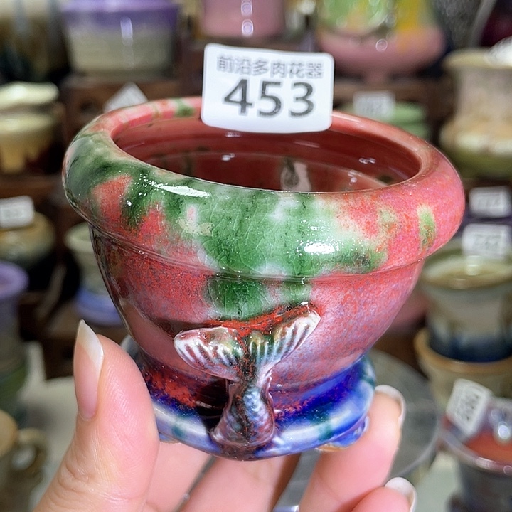 红陶内口径6高度6