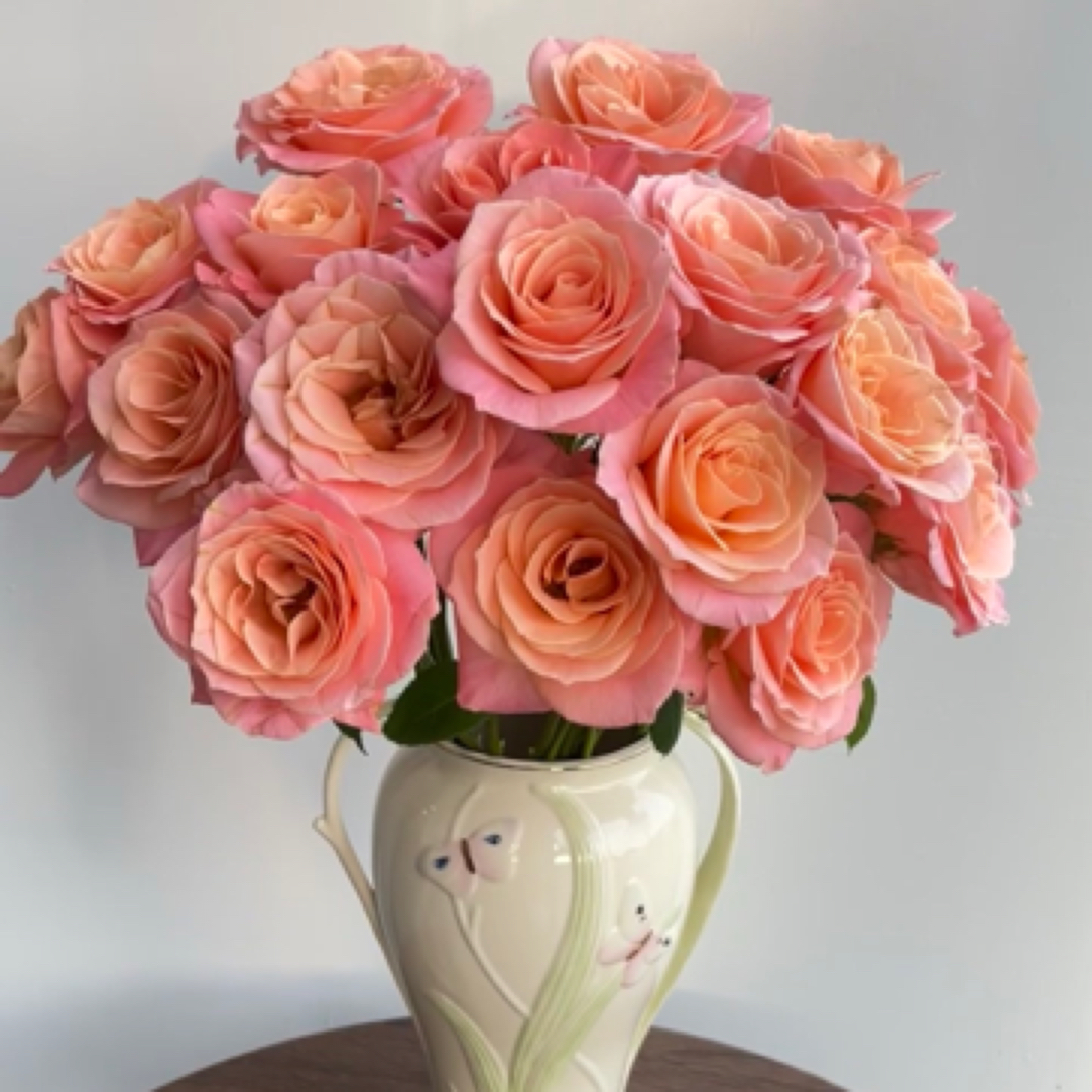 【方德荷冠】朱小姐玫瑰10/20枝-1单中通 3单京东（20%不售后）