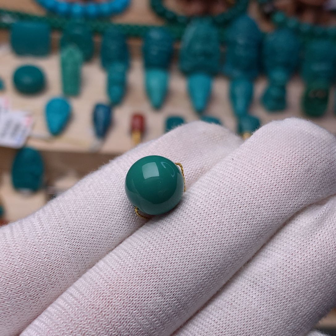 绿松石珠宝奇石未镶嵌