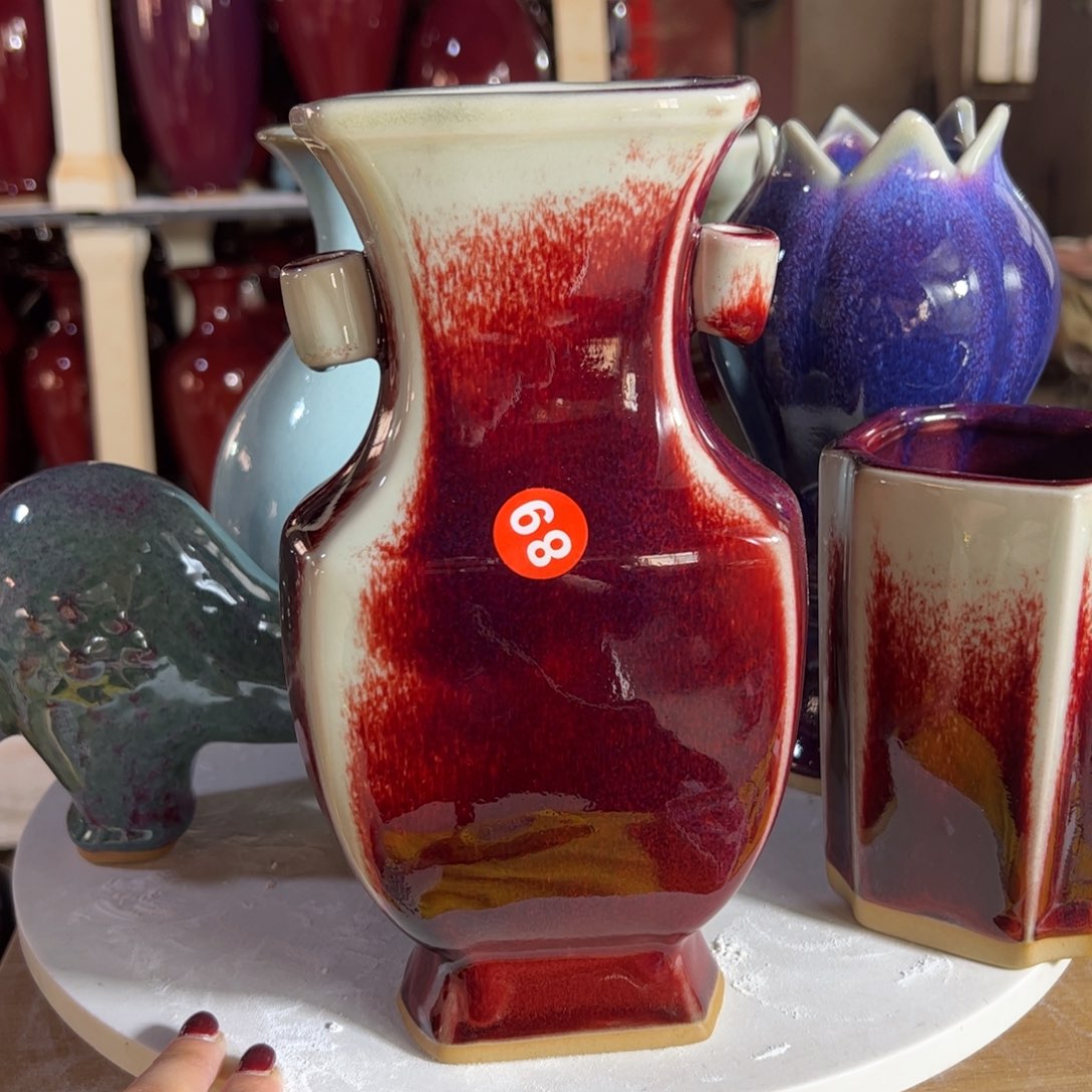 摆件郑家钧窑摆件