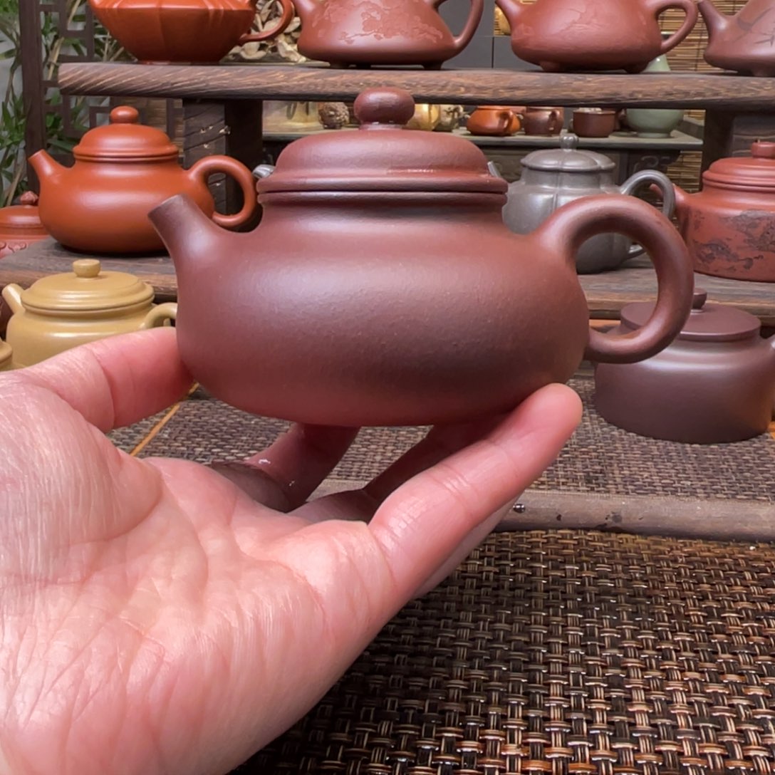 茶壶紫砂宜兴原矿紫砂手工制180