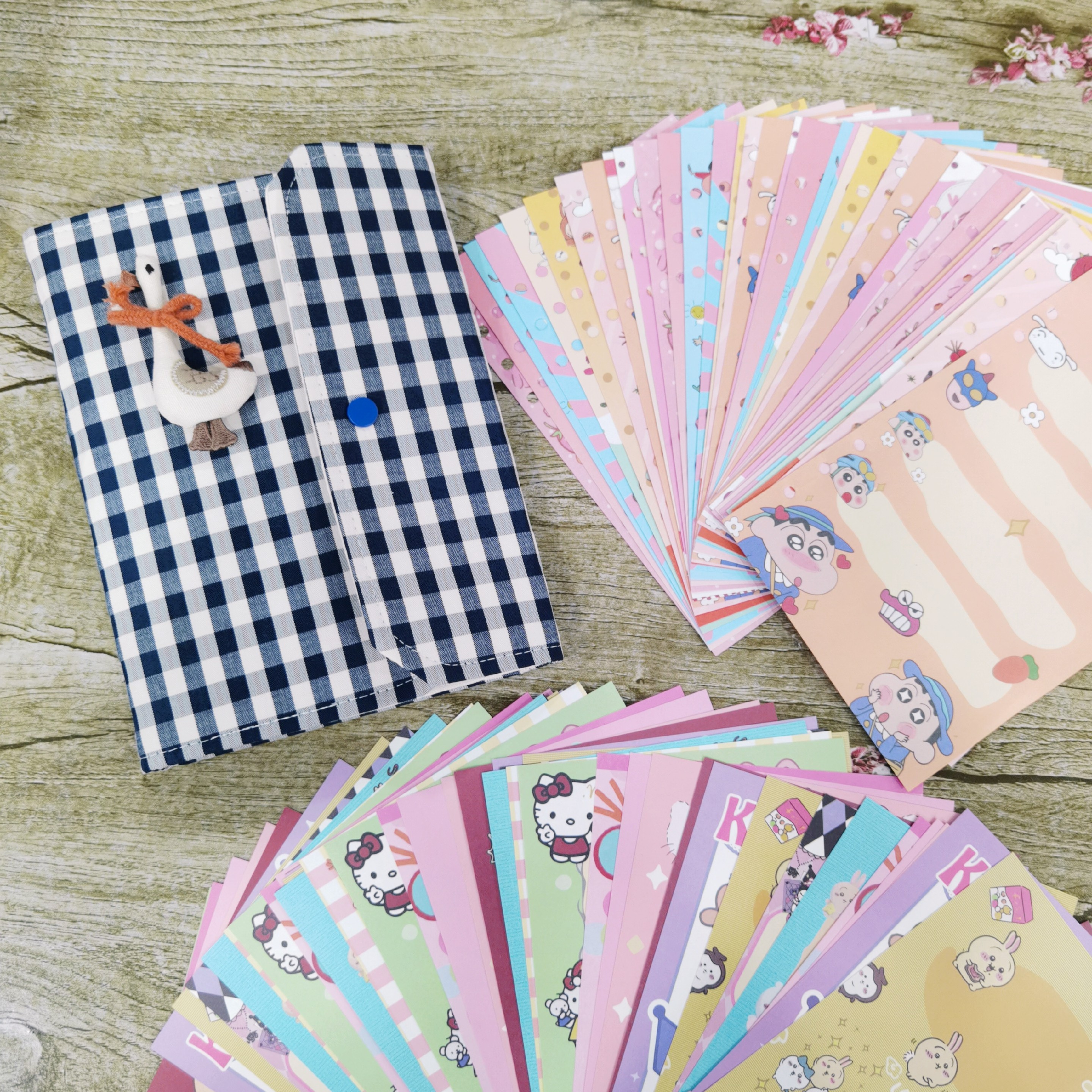 3186【大白鹅手账本1皮2芯】可爱学生笔记本少女心手账本日记本礼物