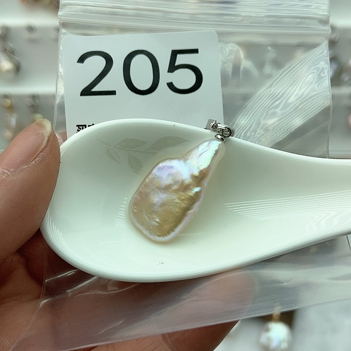 淡水珍珠颈饰银S925镶嵌