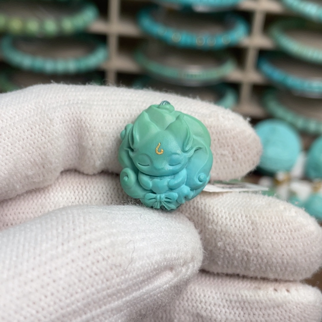 绿松石未镶嵌凤九22