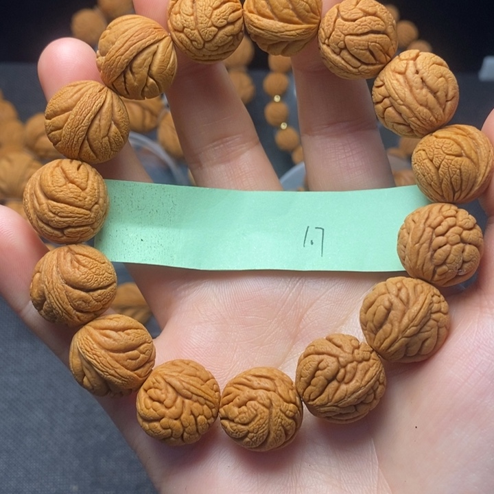 桃核吊坠秦岭山野生桃核