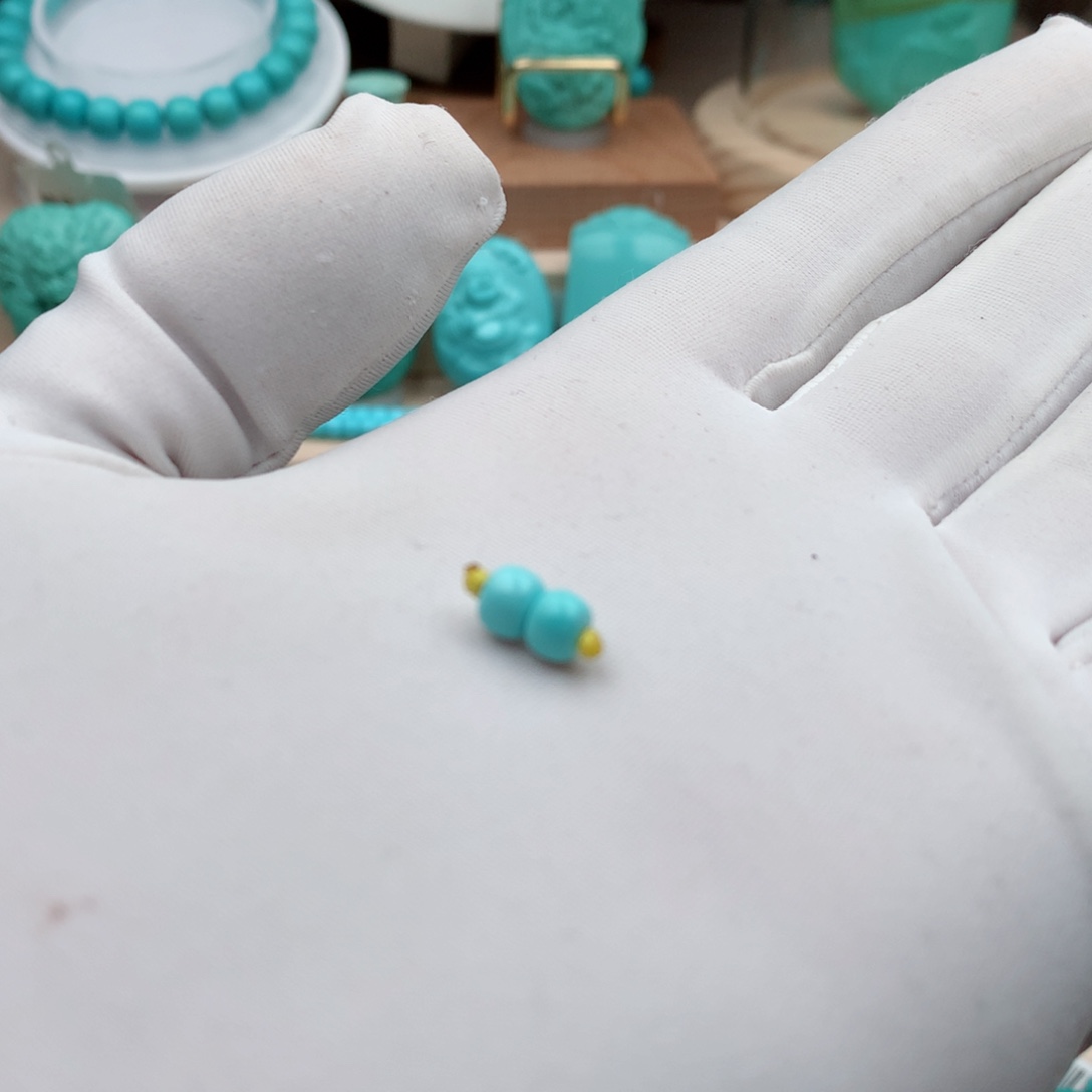 绿松石珠宝奇石未镶嵌