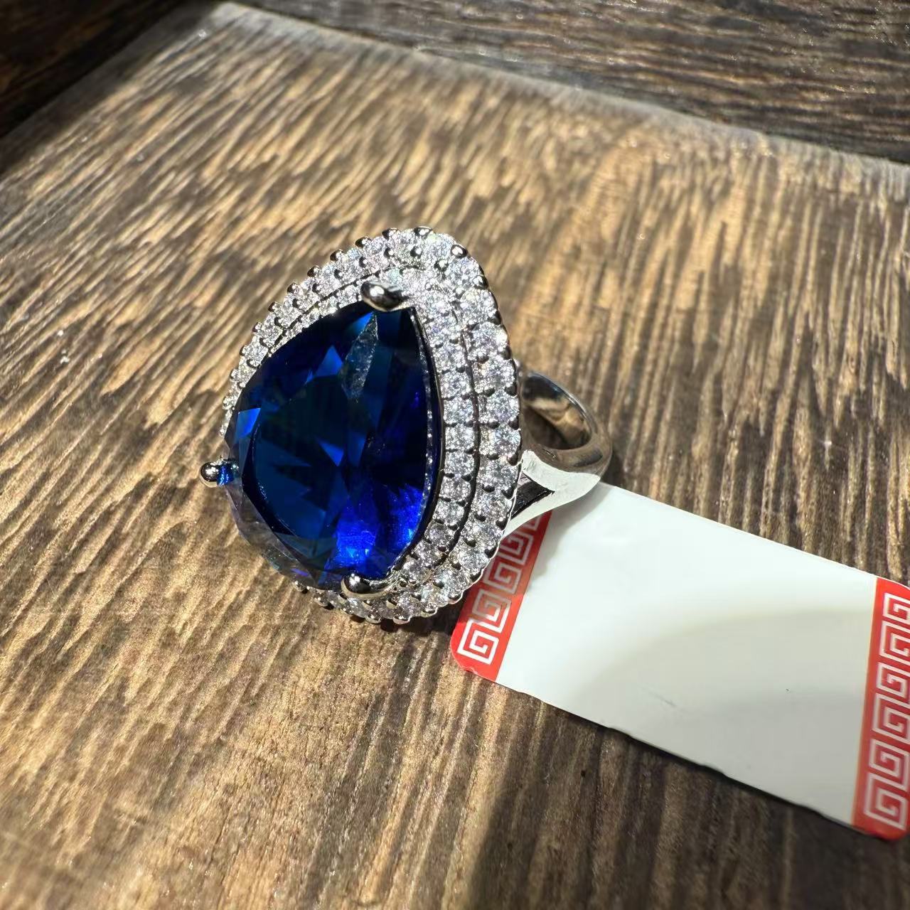 【国检证书+运费险】收藏级 蓝宝石戒指-B845