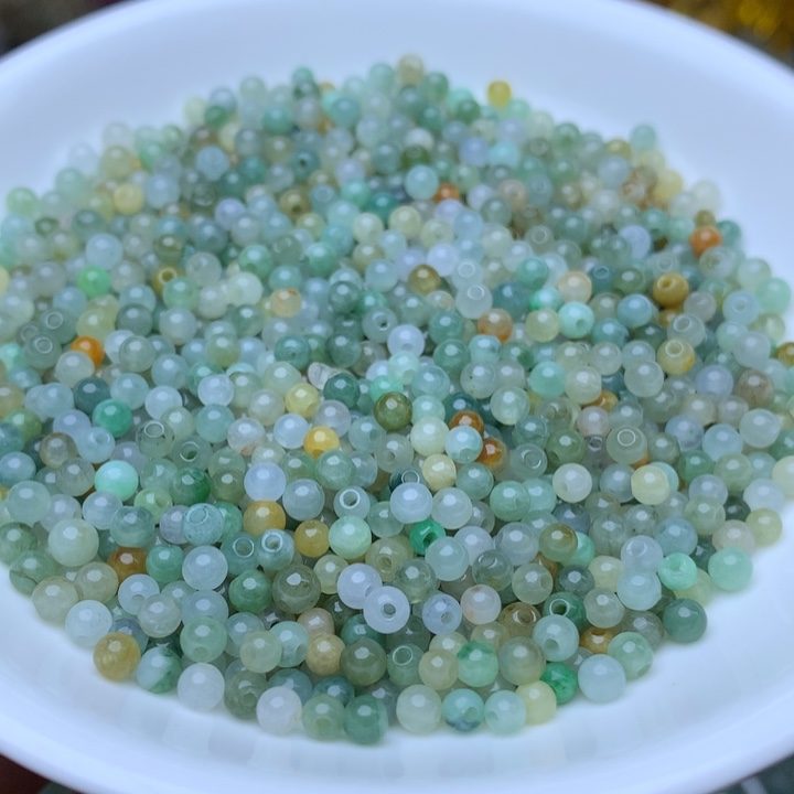 【闪购商品】翡翠手链未镶嵌卡3冰多宝100个