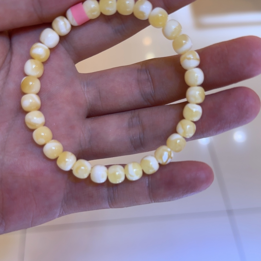 手链琥珀未镶嵌蜜蜡