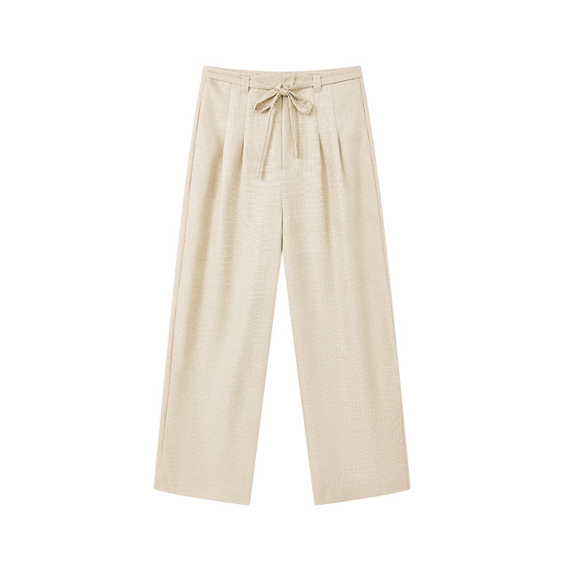 【九月专属】老钱风气质简约直筒裤N2336