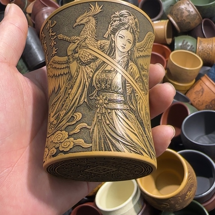 茶杯紫砂全手工制作工艺