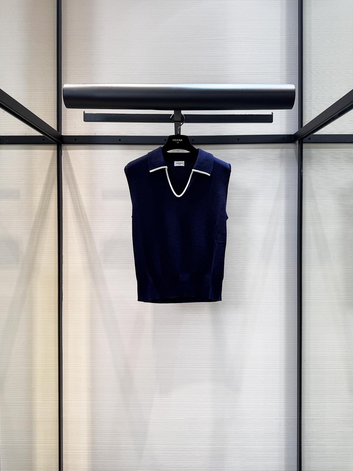 MO休闲撞色无袖背心上衣FH2301638