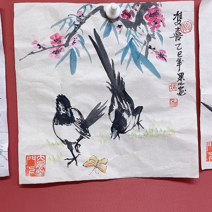 国画侯老师手绘作品