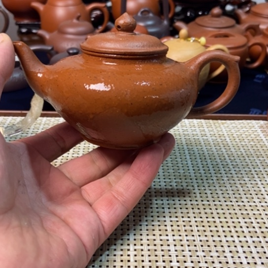 紫砂茶杯宜兴原矿紫砂壶