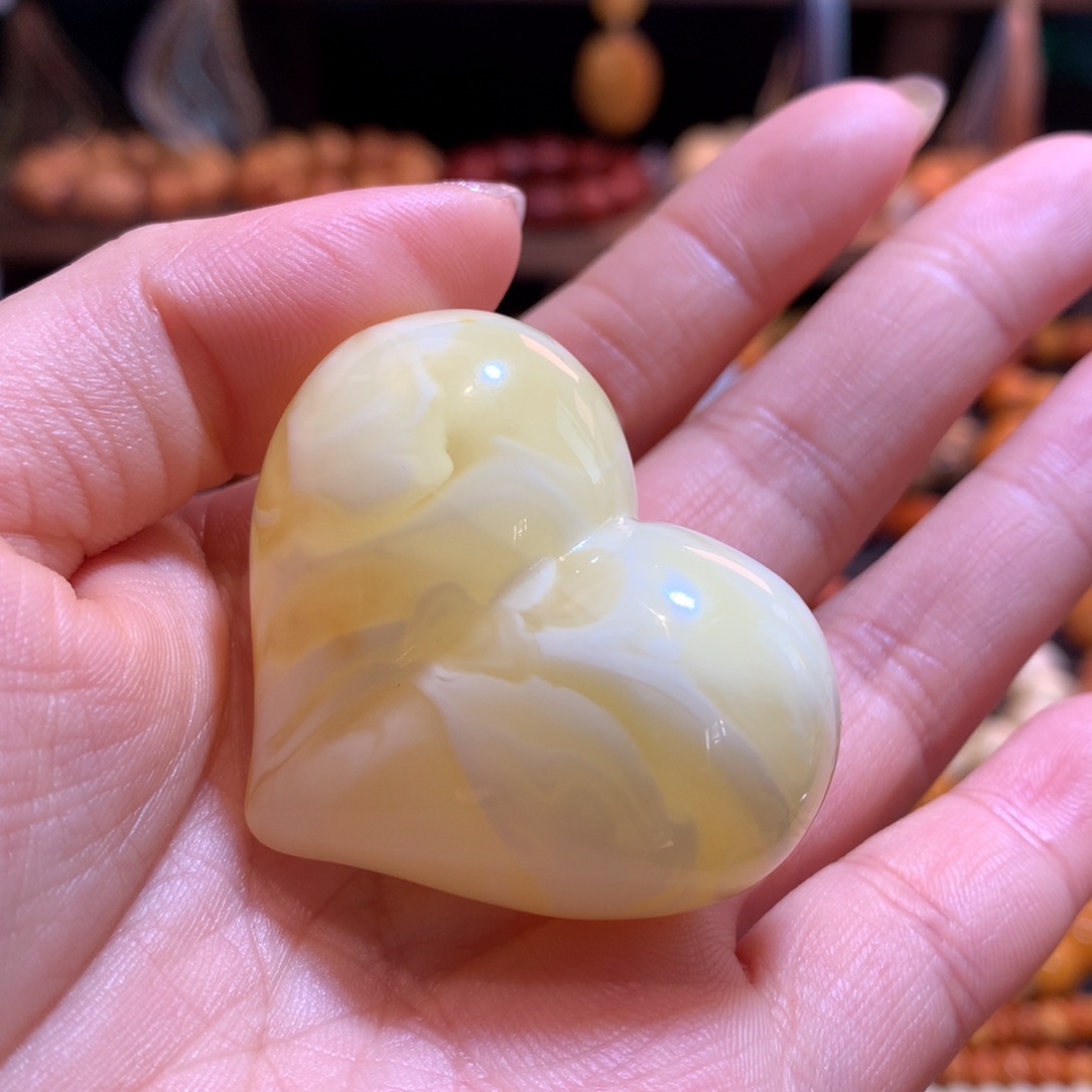 蜜蜡未镶嵌吊坠(不含链)