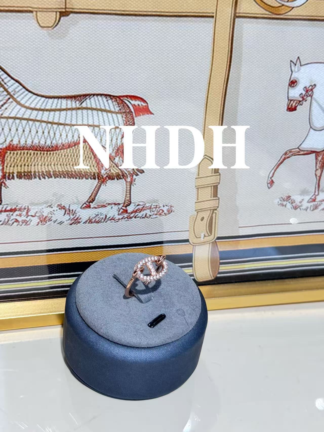 925银锆石戒指 高级猪鼻子满镶戒指