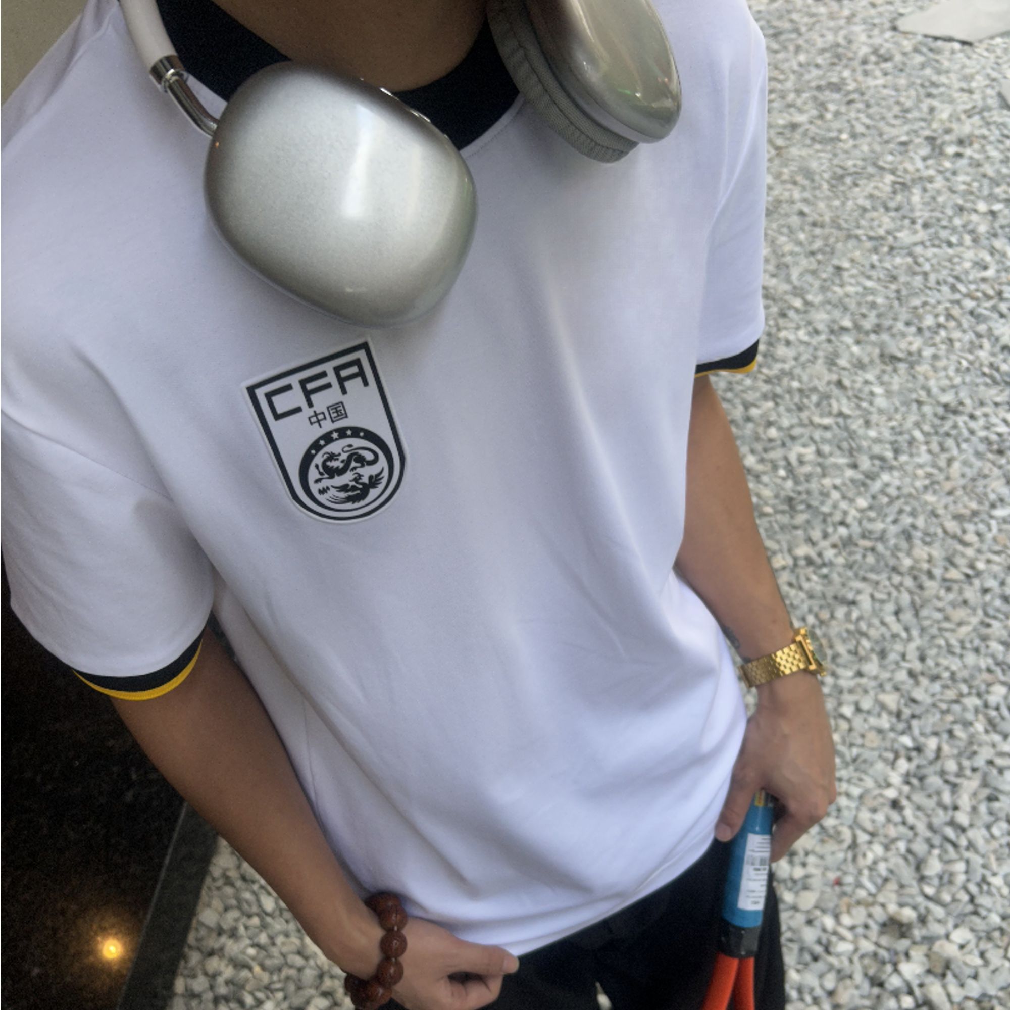 【小组赛对决】第二客场日常休闲百搭足球衣街头风时尚圆领