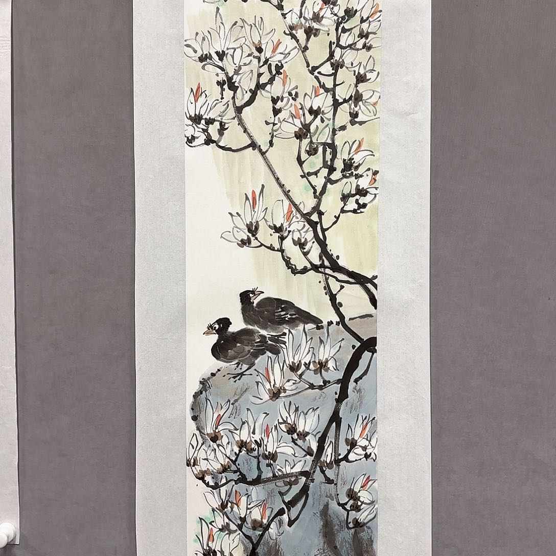 国画国画纯手绘作品请放心去藏