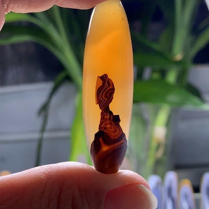 未镶嵌玛瑙/玉髓珠宝半成品44