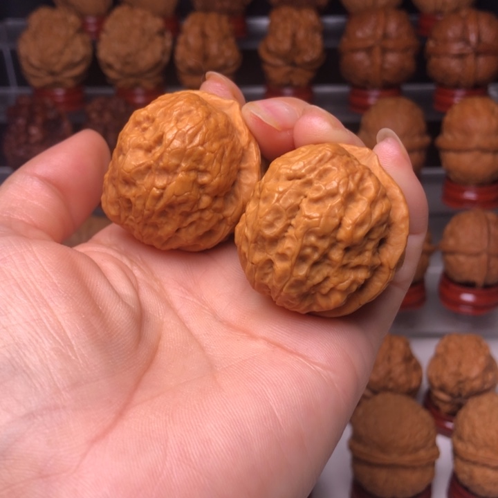 文玩核桃吊坠3降龙疙瘩包