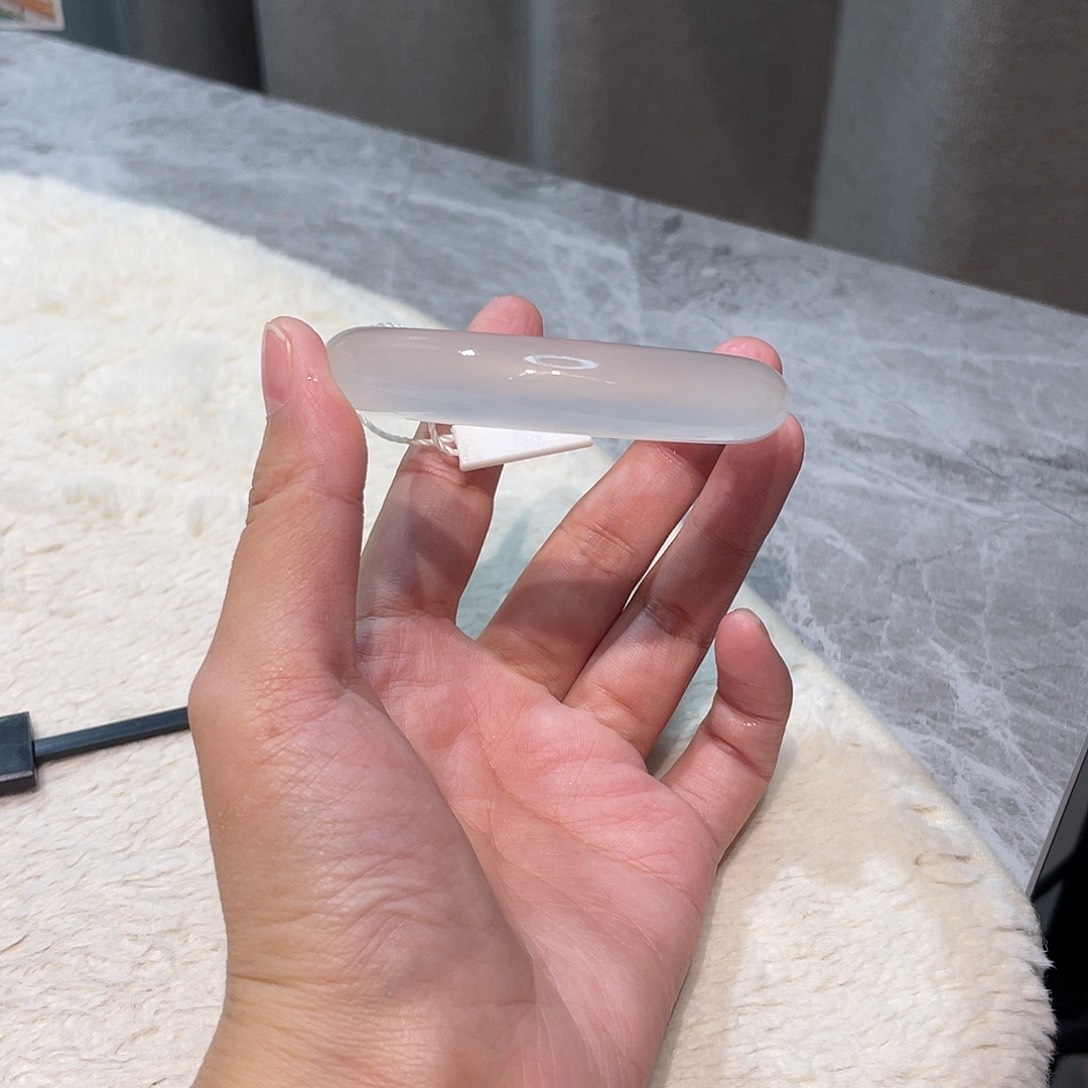 定制玛瑙54.3玛瑙玉髓手镯白冰底子