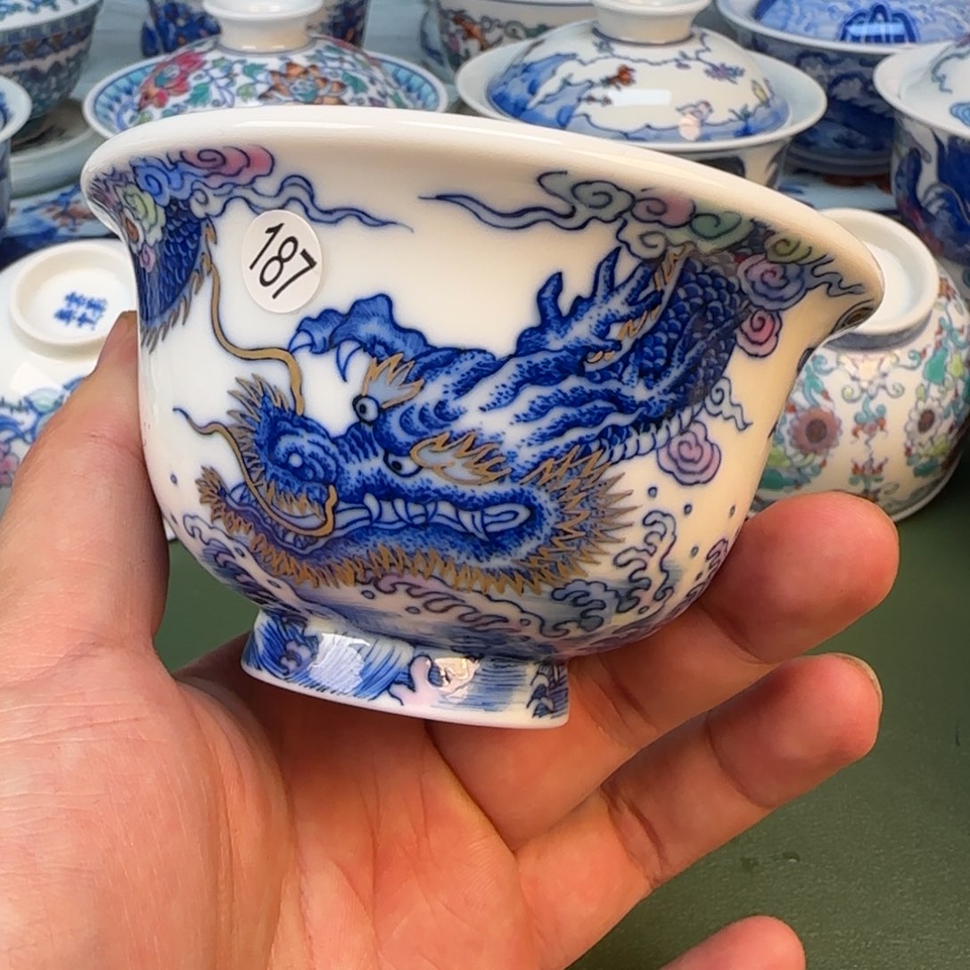 景德镇纯手工手绘茶具187