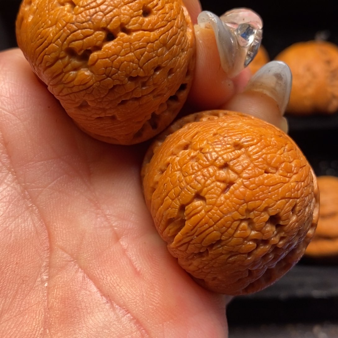 文玩核桃吊坠秦岭山脉核桃