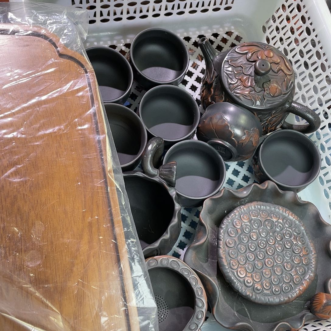 【闪购商品】紫砂茶壶在一起的时候就像一条