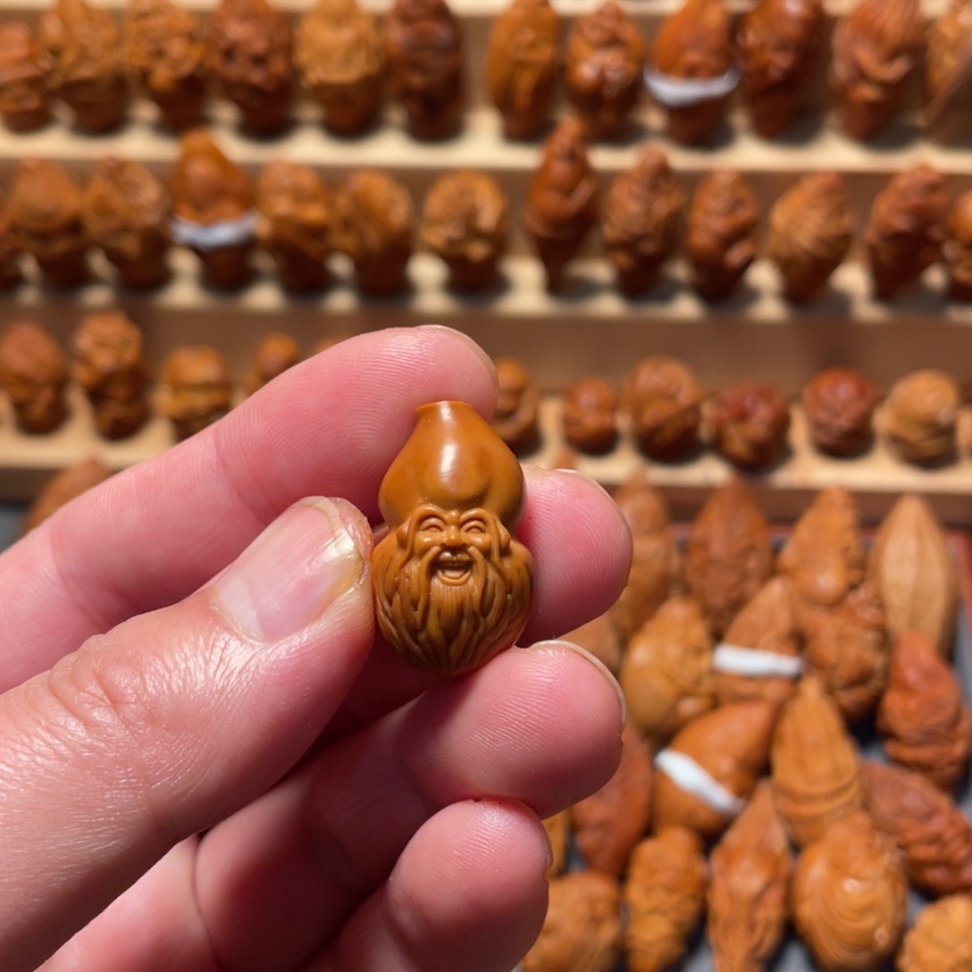 橄榄核吊坠葫芦爷爷