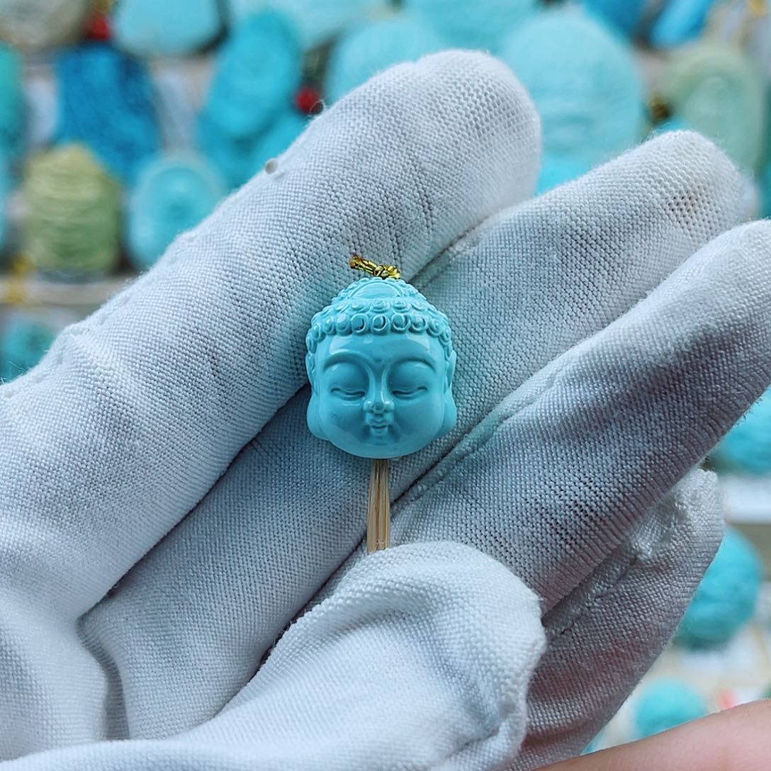 未镶嵌绿松石珠宝奇石