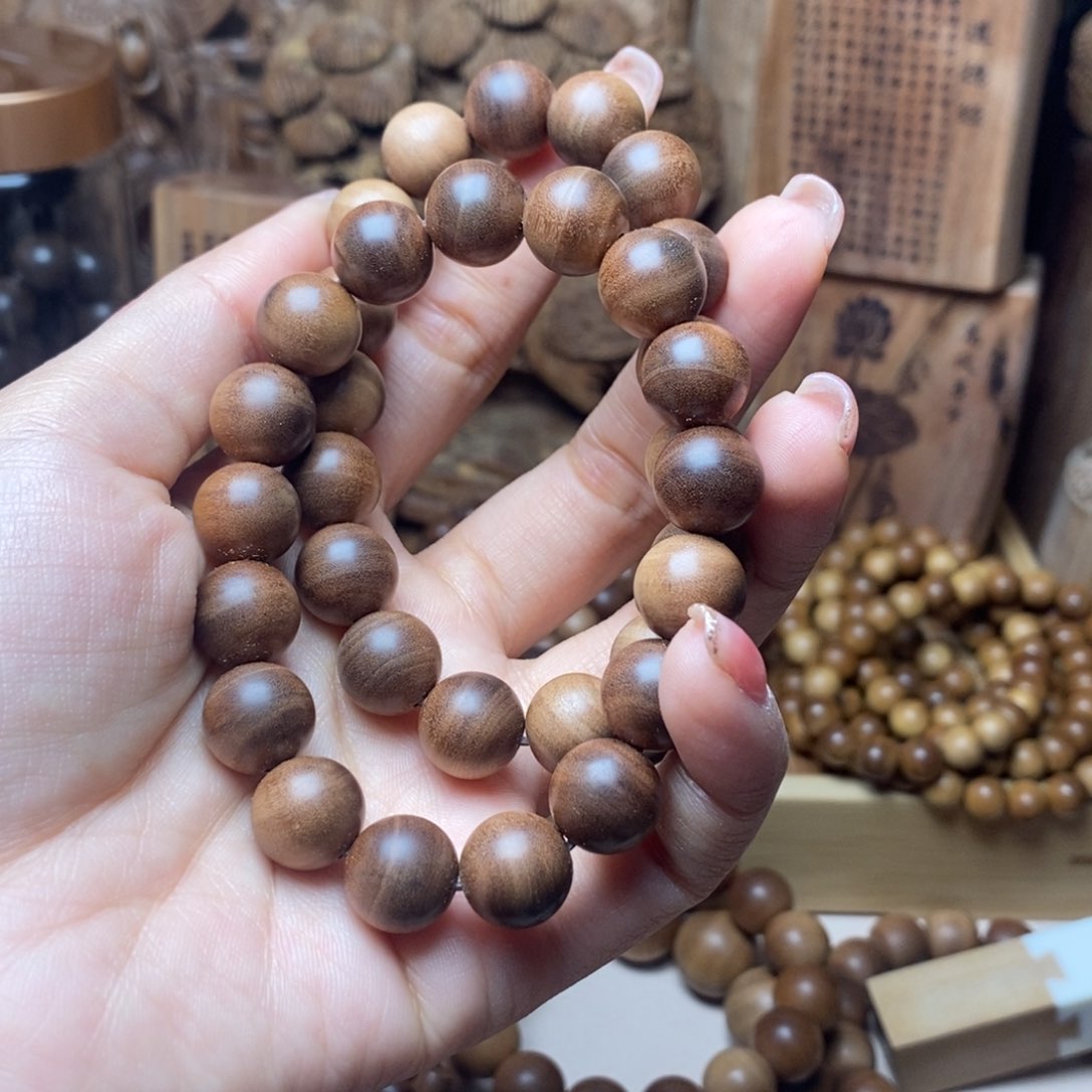 檀香木手串/手链﹌****﹌手串摆件1.2，108颗