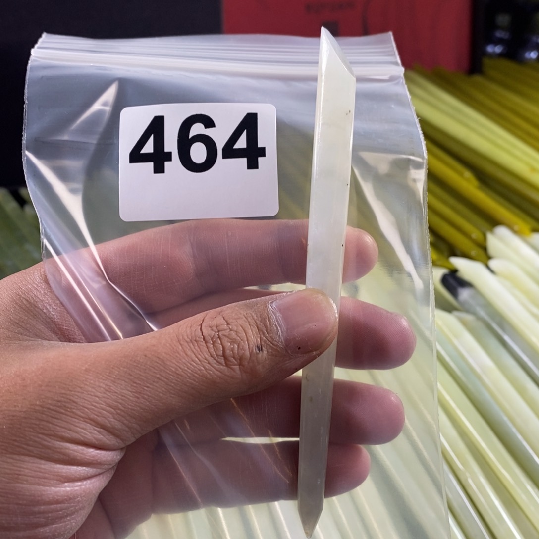 未镶嵌蛇纹石玉发簪