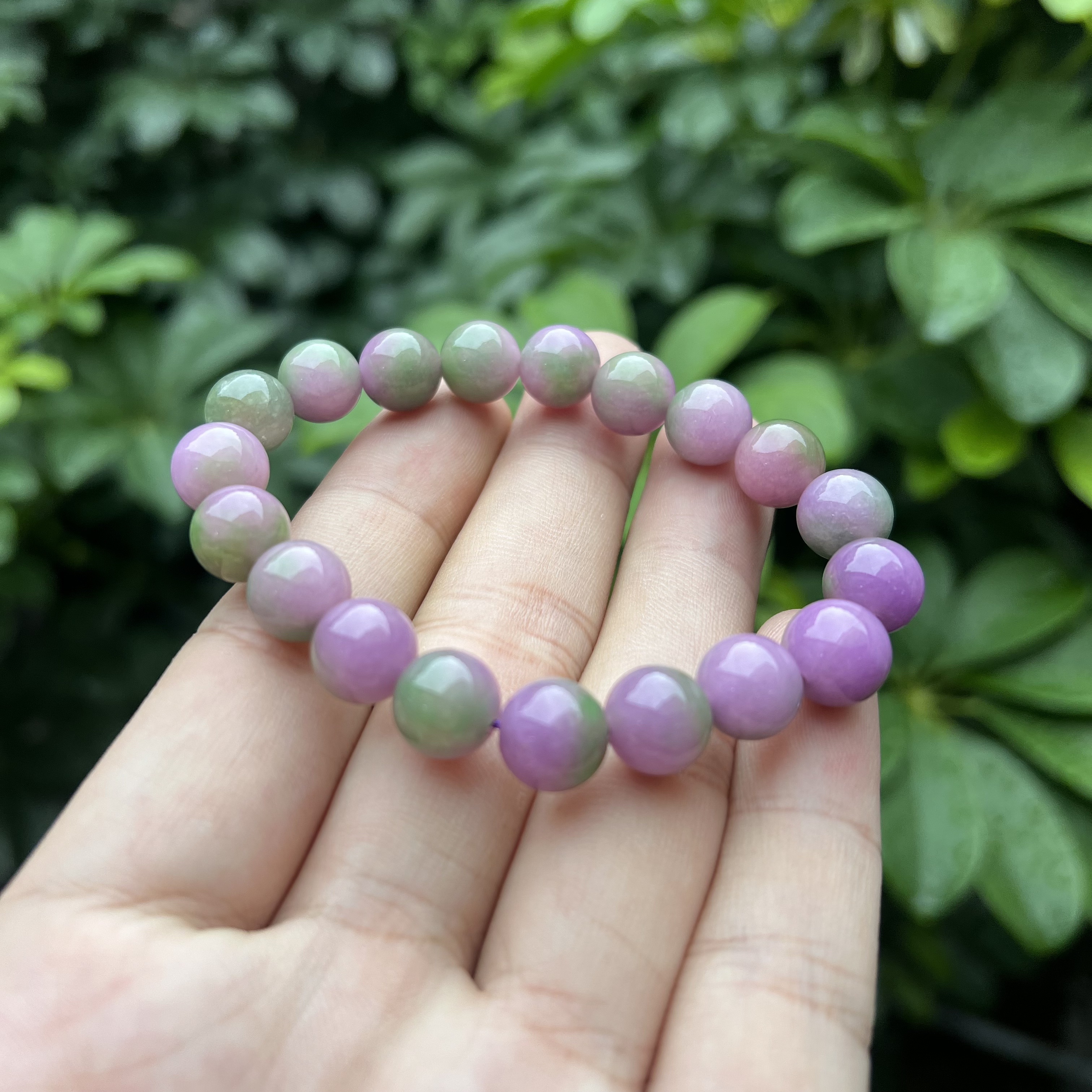 B865精品春彩卡素圈10mm手串
