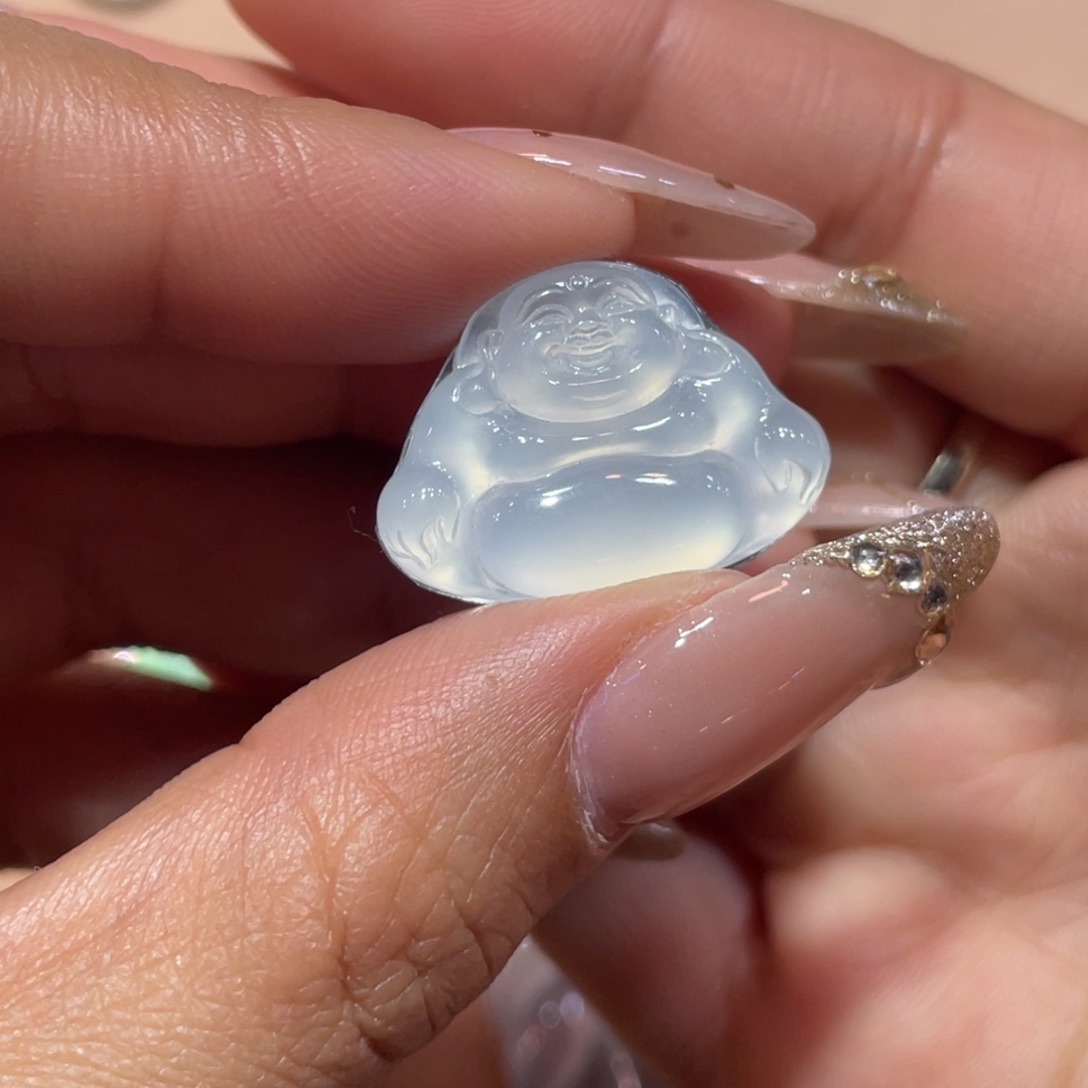 颈饰未镶嵌翡翠佛公