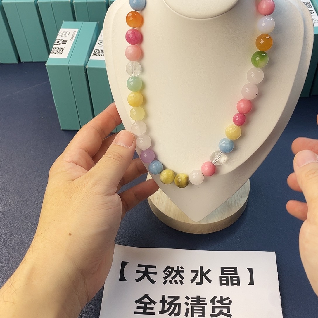 手链水晶银S925镶嵌